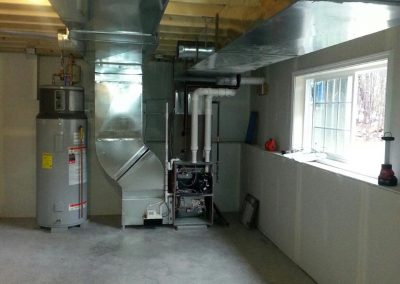 Vermont Basement Heating System